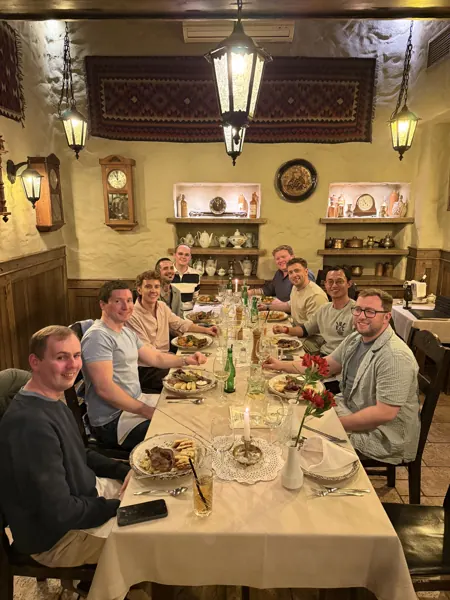 Dinner together in Wrocław